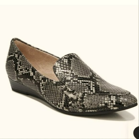 SOUL Naturalizer Shoes - Soul Naturalizer Wish Slip-on Loafers Grey Snake -8.5 Wide